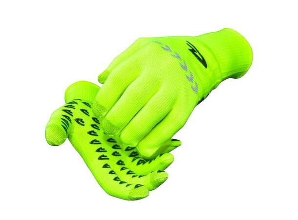 DeFeet Reflector Duragloves ET Hansker Neongul Str.S 